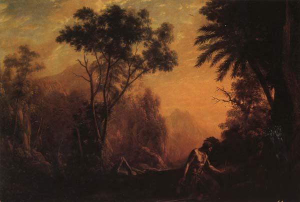 Claude Lorrain Landscape with a Hermit